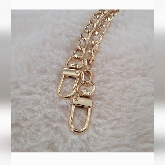 New Unbranded Gold Tone Chain for Purse or Wallets - Picture 1 of 2